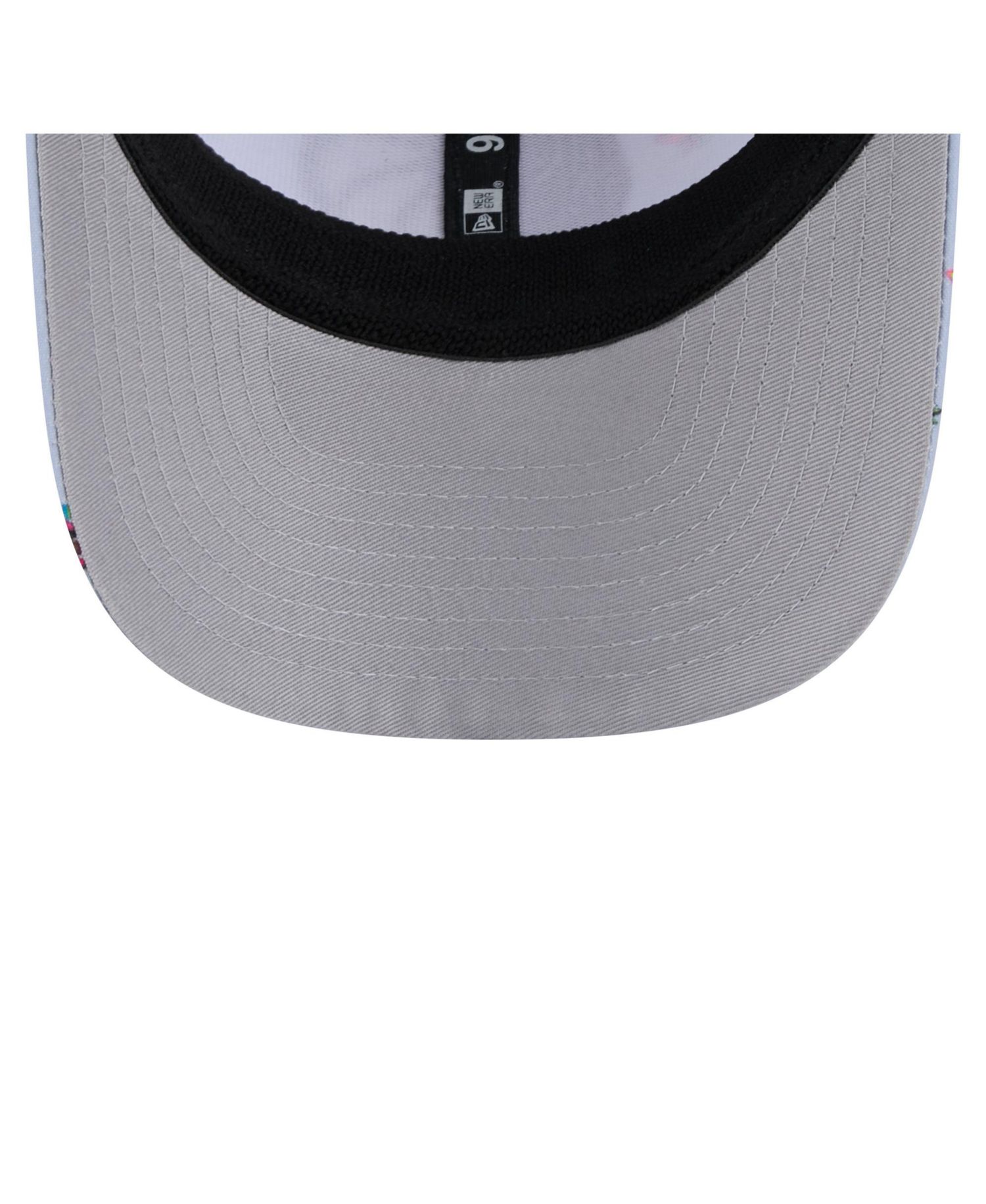 Men's Light Blue/Gray Dallas Mavericks Adventure Aloha Pattern 9SEVENTY Stretch-Snap Hat