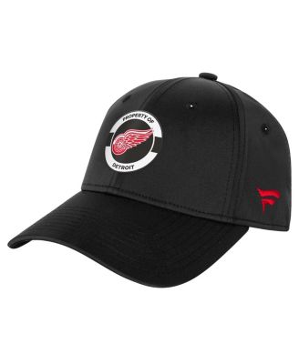 Fanatics - Big Boys and Girls Black Detroit Red Wings Authentic Pro&nbsp;Training Camp Stretch Fit Hat