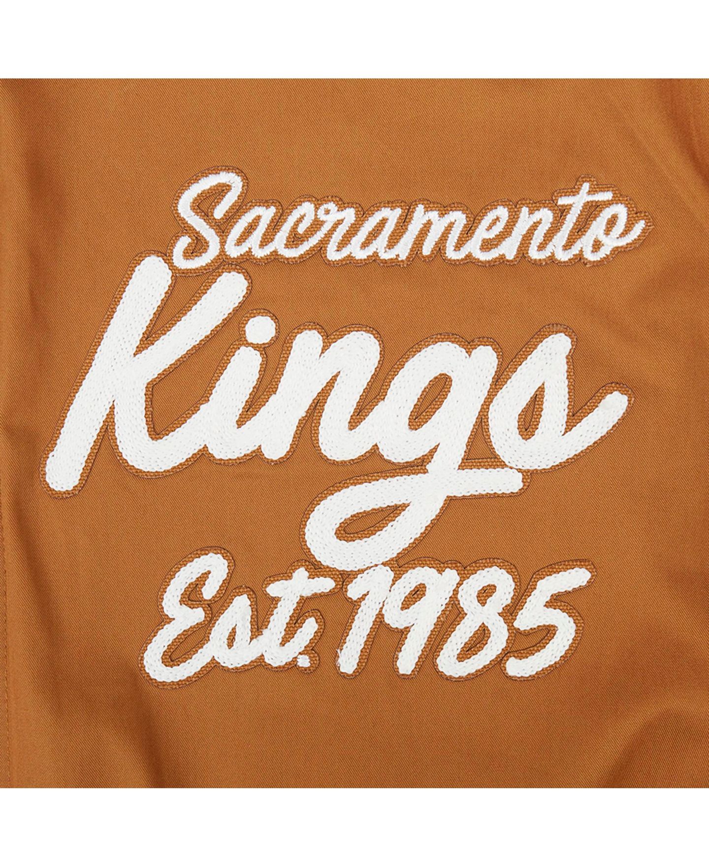 Мужская куртка Pro Standard Brown Sacramento Kings Paint The City Full-Zip — фото 5