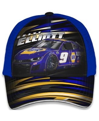 Big Boys and Girls Blue Chase Elliott NAPA Trucker Adjustable Hat