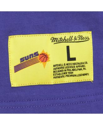 Men's Purple Phoenix Suns Hardwood Classics Neon Nights Premium T-Shirt