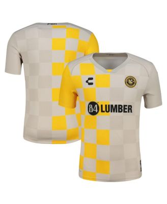 Charly - Men's Gray Pittsburgh Riverhounds SC 2025 Away Authentic Jersey