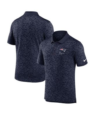 Nike - Men's Navy New England Patriots Pique Fashion Performance Polo