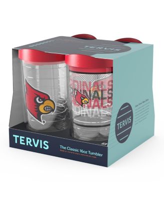Louisville Cardinals Four-Pack 16oz. Classic Tumbler Set