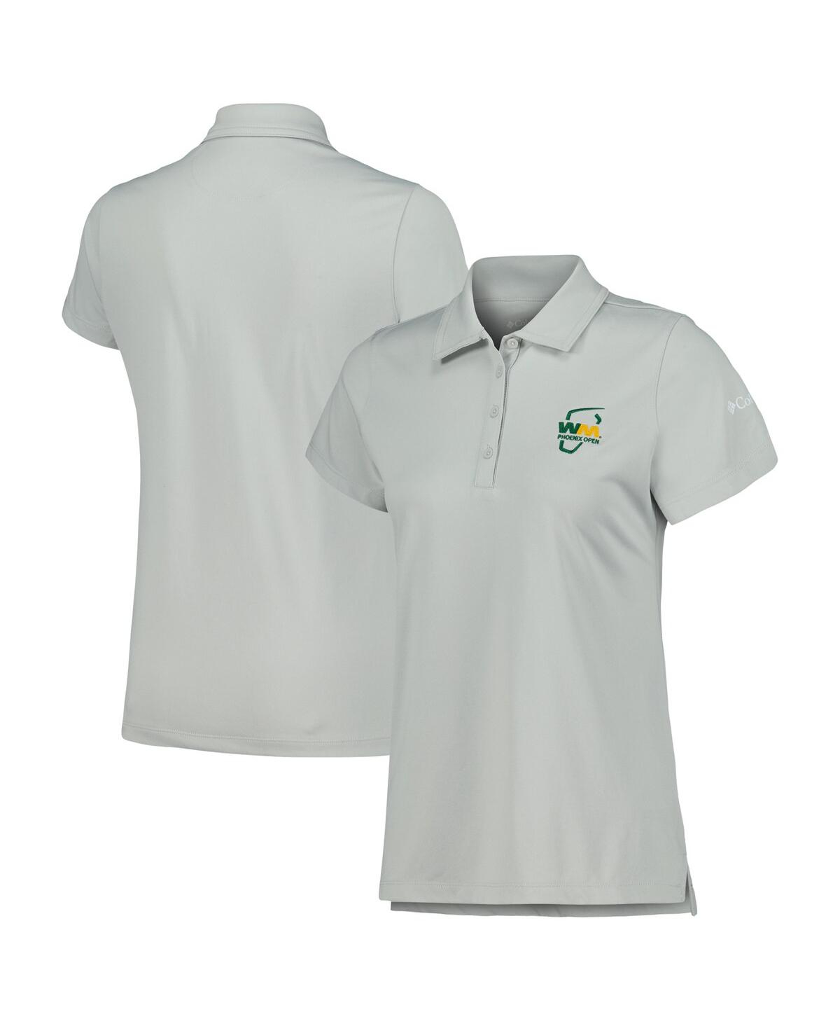 Women's Gray Wm Phoenix Open Birdie Omni-Wick Polo Shirt - Gray