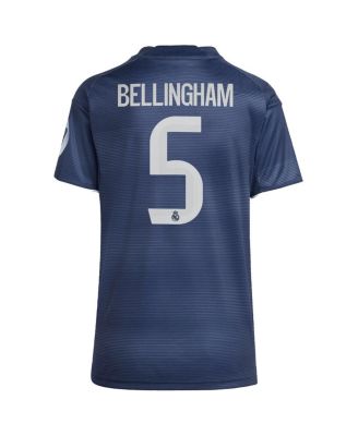 Women's Jude Bellingham Blue Real Madrid 2025/26 Away Replica Player Jersey