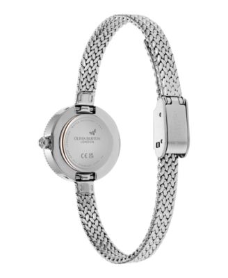 Women's Finery Silver Tone Stainless Steel Mesh Bracelet Watch, 20mm