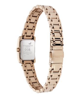 Women's Mini Grove Rose Gold Tone Stainless Steel Bracelet Watch, 16mm