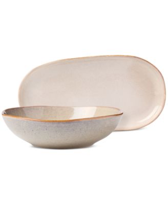 Organic Shades 2 Pc. Serving Set