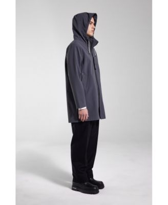 Stockholm Lightweight Zip Matte Raincoat