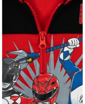 Toddler Boys Fleece Half Zip Pullover Hoodie