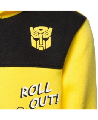 Toddler Boys Optimus Prime Bumblebee Megatron Half Zip Pullover Hoodie