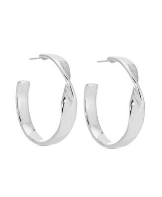 Heirloom Twist Medium Hoops Earrings