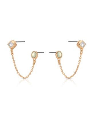 Double Piercing Tidal Earrings