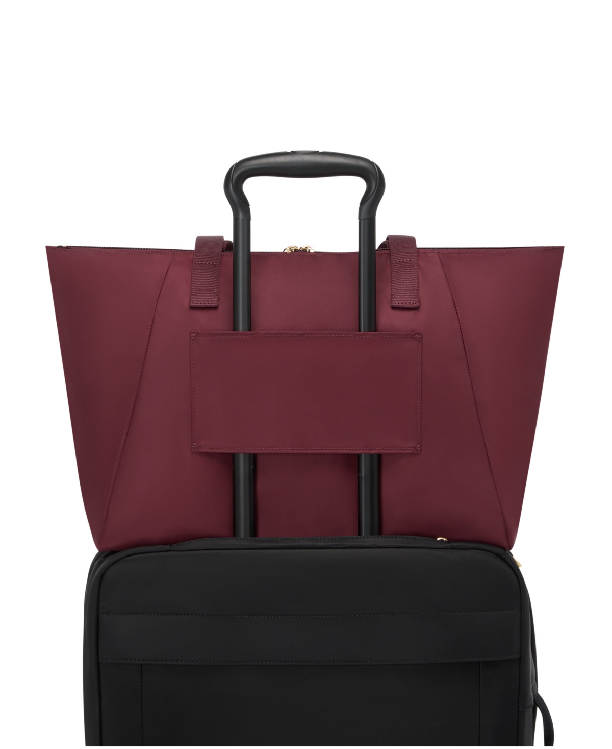 Tumi Voyageur 12" Just In Case Packable Travel Tote, Medium In Burgundy