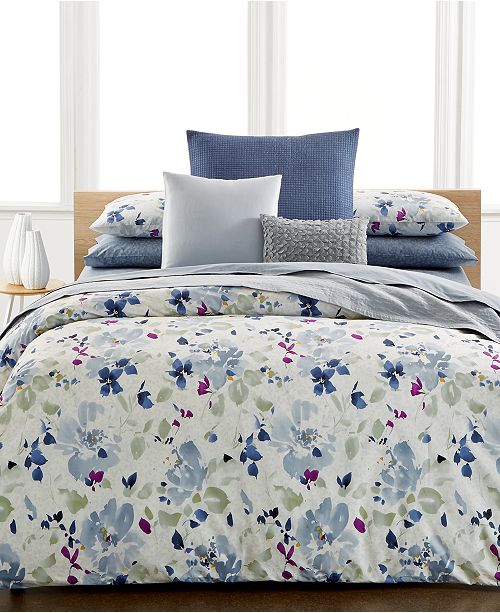 Calvin Klein Watercolor Peonies Comforters & Reviews ...