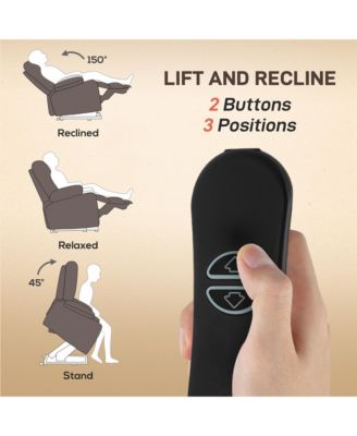 Lift Recliner Chair, Power Lift Sofa with Massage and Heat,