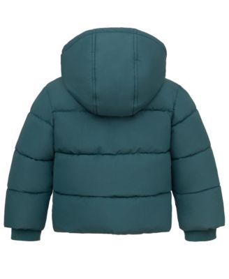 Toddler Boys Fleece Lined Cloud Hooded Jacket