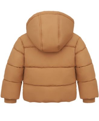Toddler Boys Fleece Lined Cloud Hooded Jacket