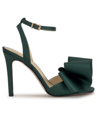 Women's Olivine Bow High-Heel Stiletto Dress Sandals