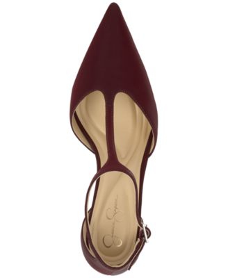 Women's Willna T-Strap Pointed-Toe Pumps