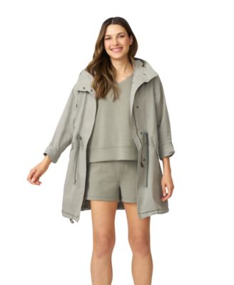 Women's V-Neck Top & High Waisted Short Matching Set