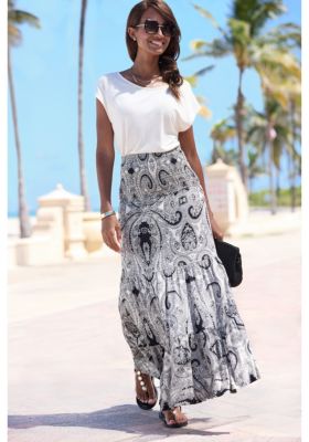 Women's Convertible Tiered Dress