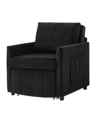 Convertible Sleeper Sofa Bed with Adjustable Backrest