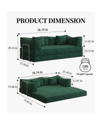 Modular Pudding Block Sofa Bed