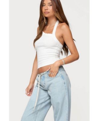 Women's Kylan Asymmetric Halter Top