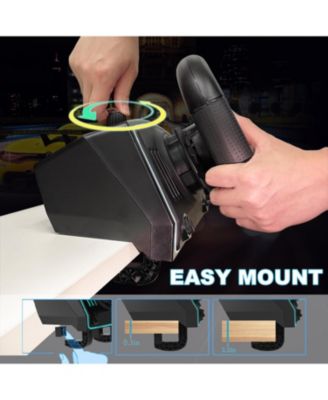 Xbox One Racing Wheel with Hall Effect Pedals, 900&deg;/1080&deg; Rotation, Dual-Motor Feedback, Compatible with Xbox, Switch, PC