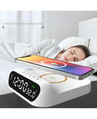 Wireless Charger Alarm Clock