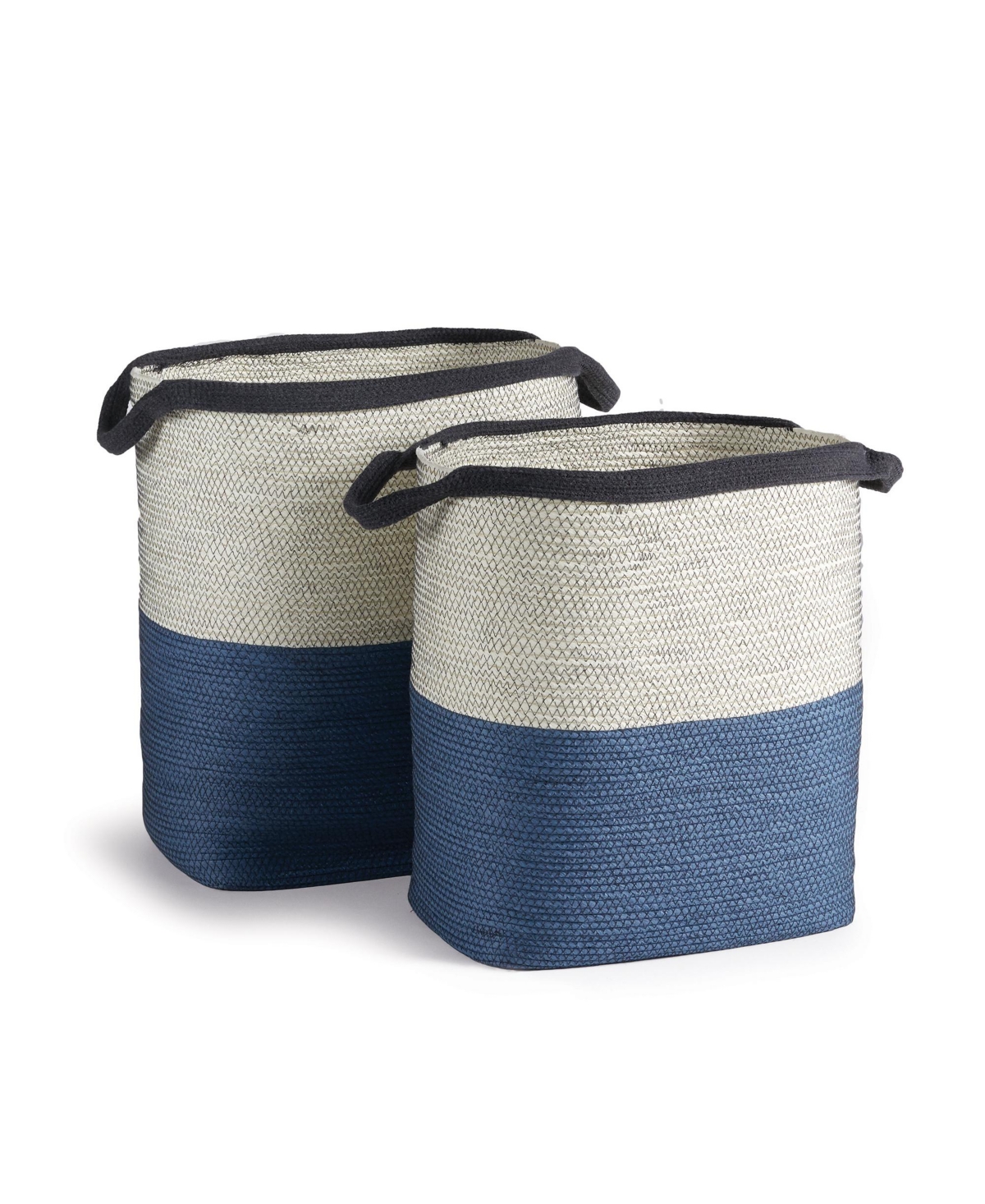 Ayden Baskets With Handles Set of 2 - White