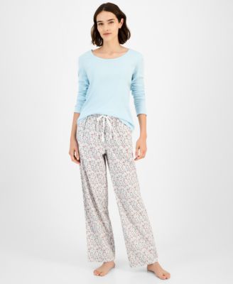 Charter Club - Women's Cotton Flannel Plaid Pajama Pants