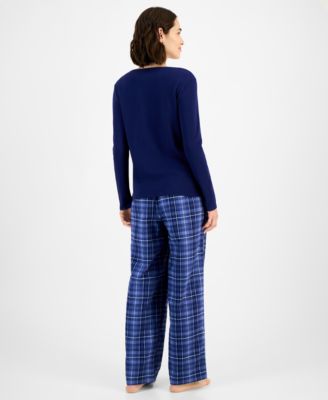 Women's Long Sleeve Pointelle Top, Macy's Exclusive