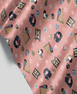 Holly Me Time Gift Wrap