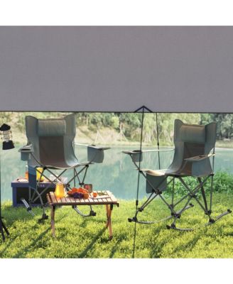 Camp Chairs for Adults, 2 Pack Outdoor Folding Chairs,