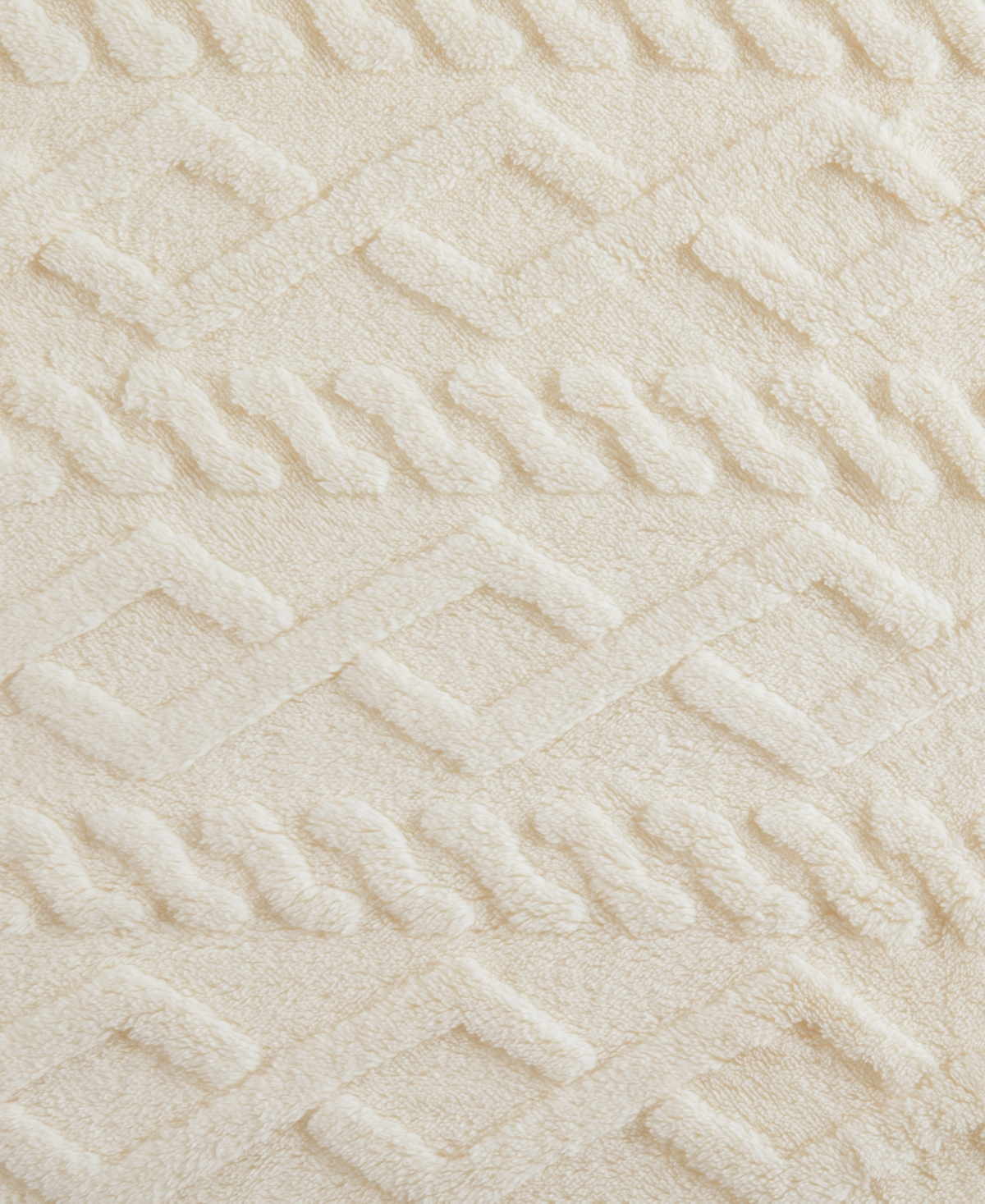 Premier Comfort Cozy Cable Throw Blanket, 50" X 60" In Neutral