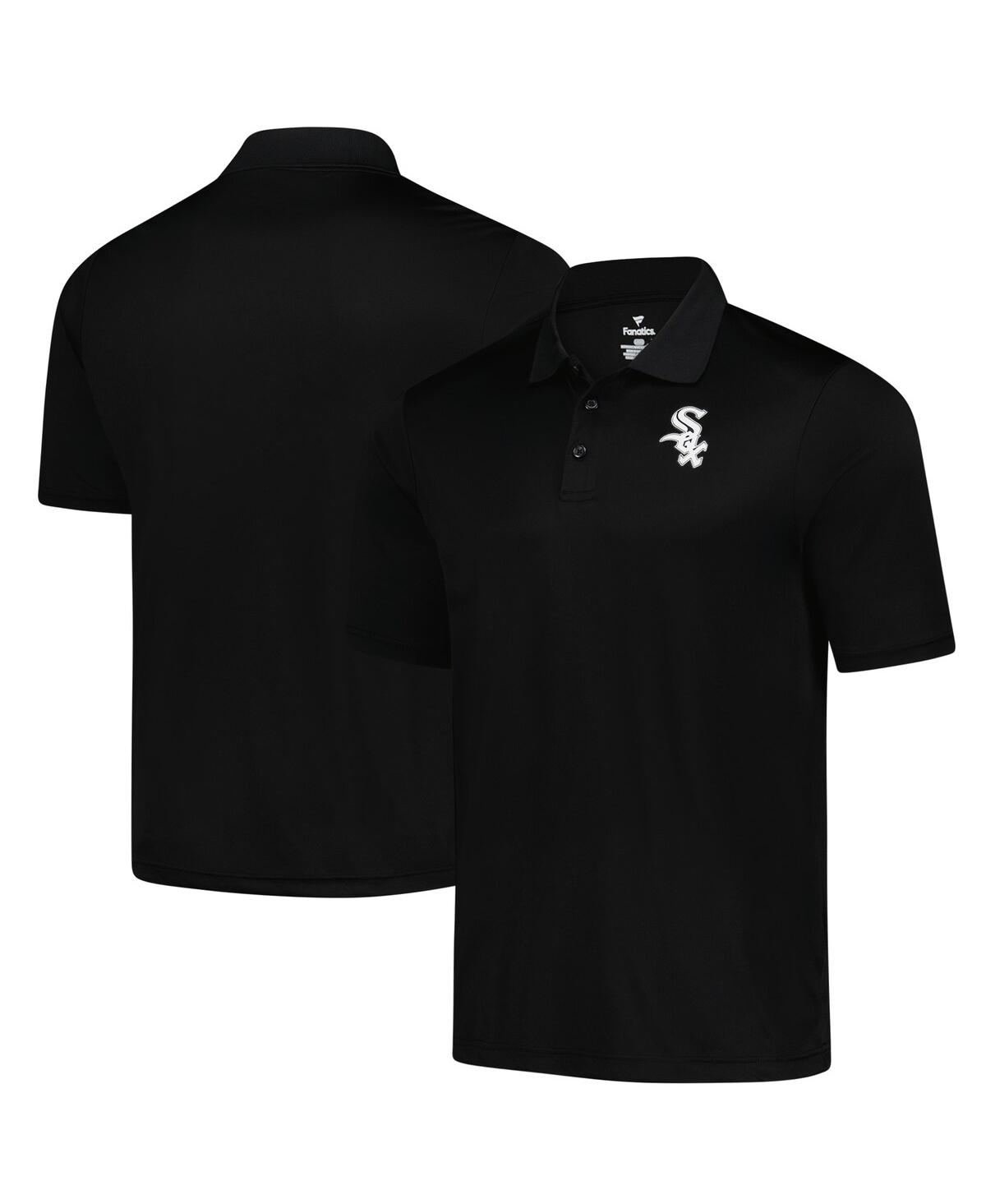 Men's Black Chicago White Sox Polo Shirt - Black