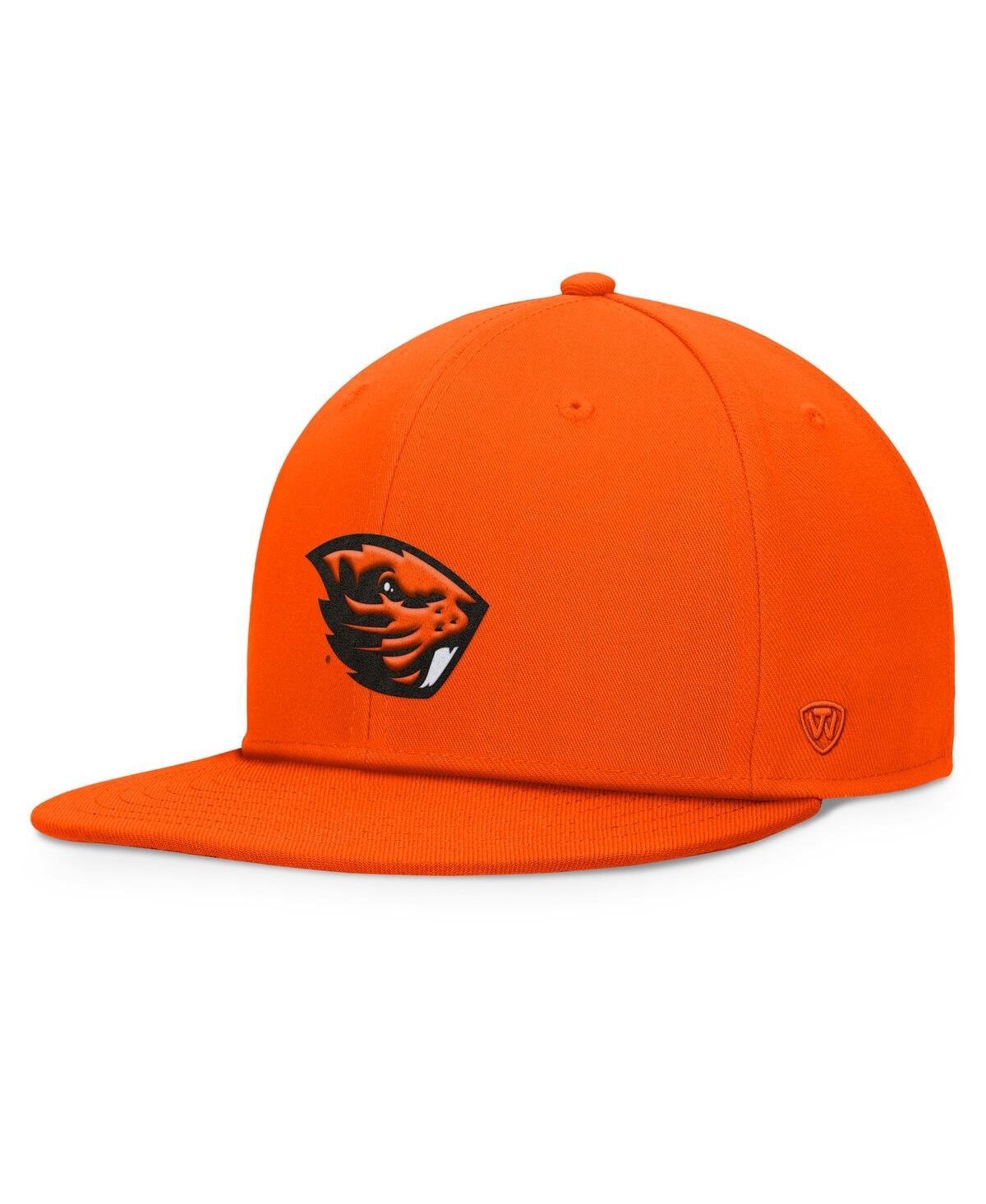 Men's Orange Oregon State Beavers Fundamental Snapback Hat - Orange