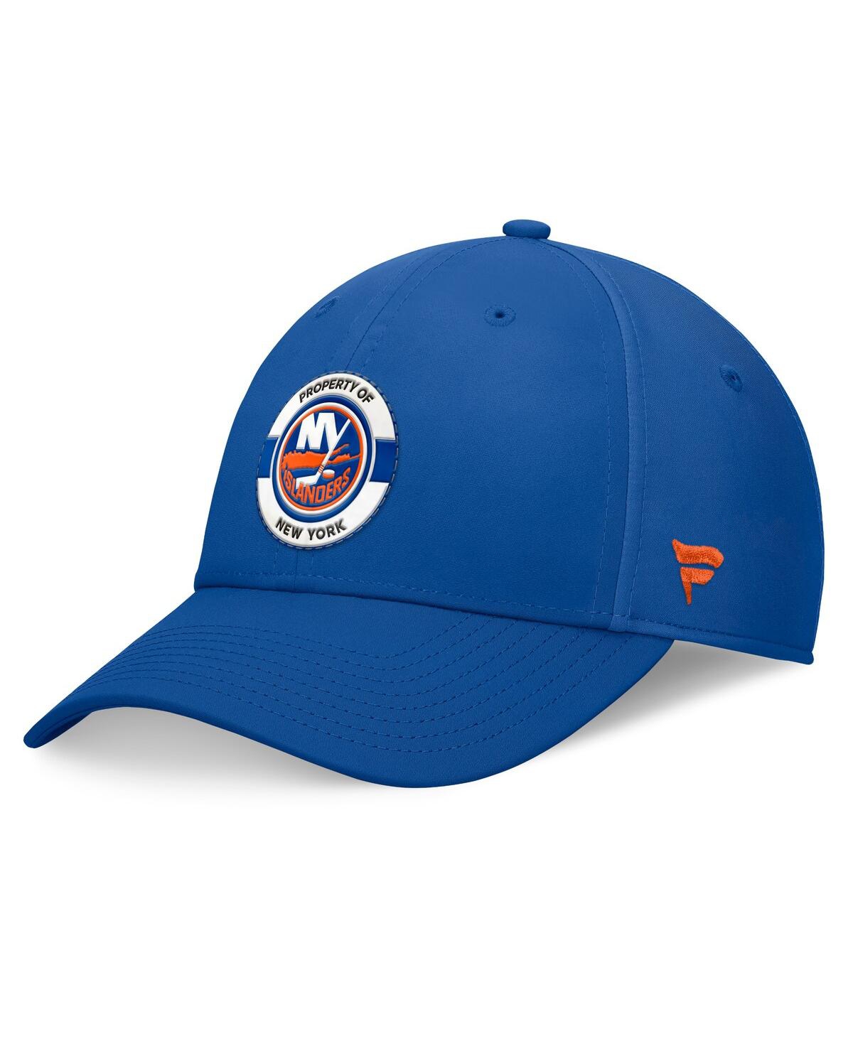Fanatics Men's Blue New York Islanders Authentic Pro Training Camp Flex Hat In Blue