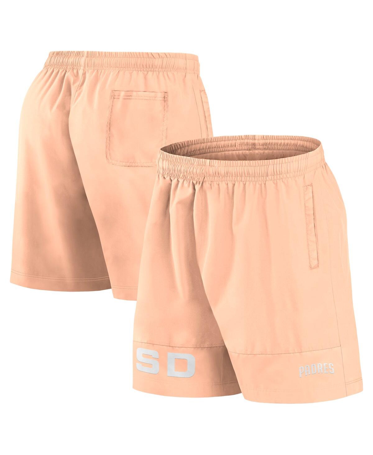 Men's Light Pink San Diego Padres Elements Swim Shorts - Light Pink