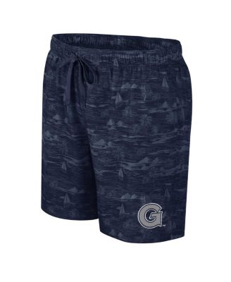 Men's Navy Georgetown Hoyas Ozark Swim Shorts