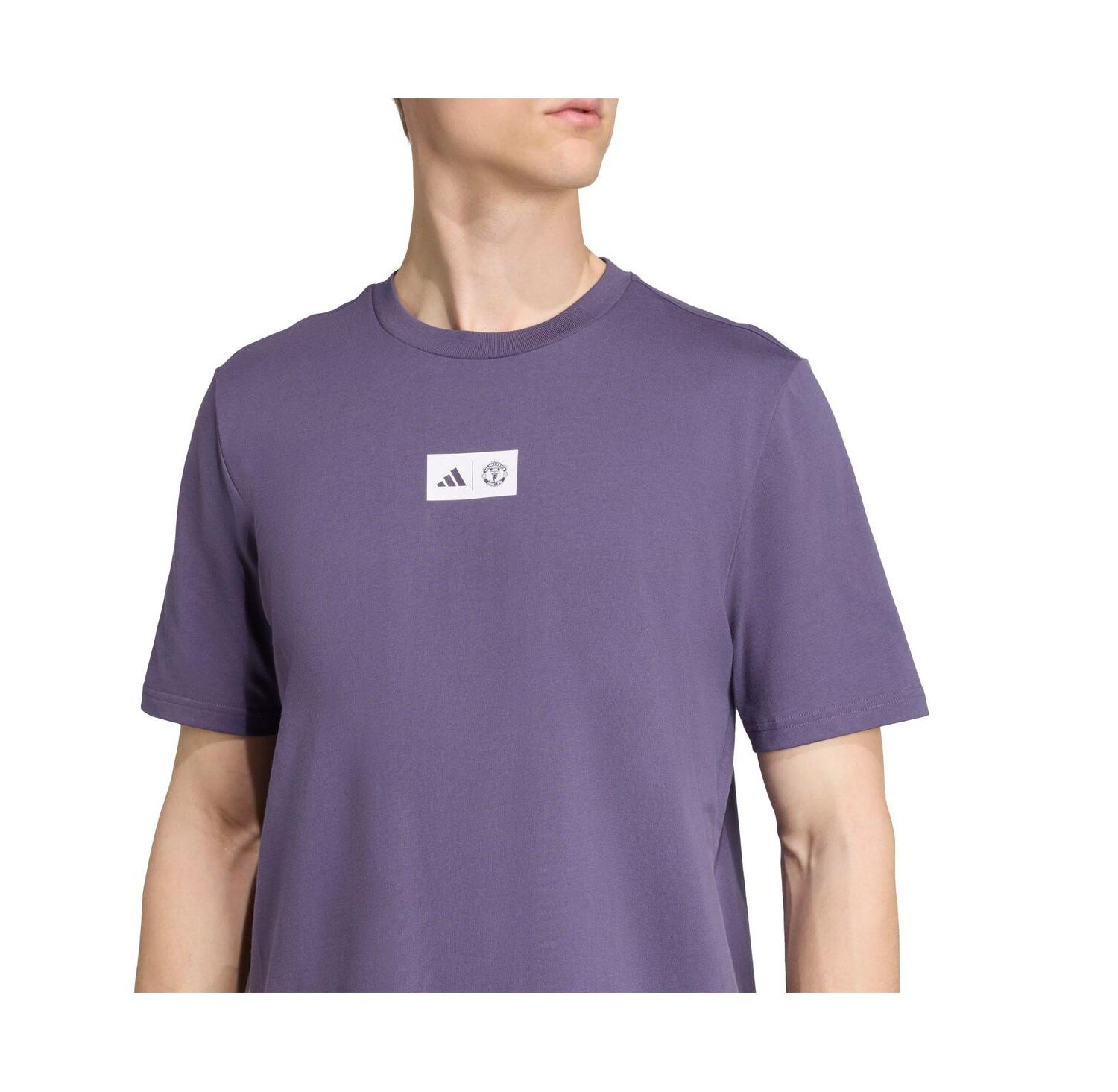 Men's Purple Manchester United Jersey Hook T-Shirt