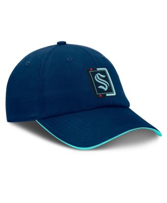 Men's Navy/Light Blue Seattle Kraken Authentic Pro Ripstop Adjustable Hat