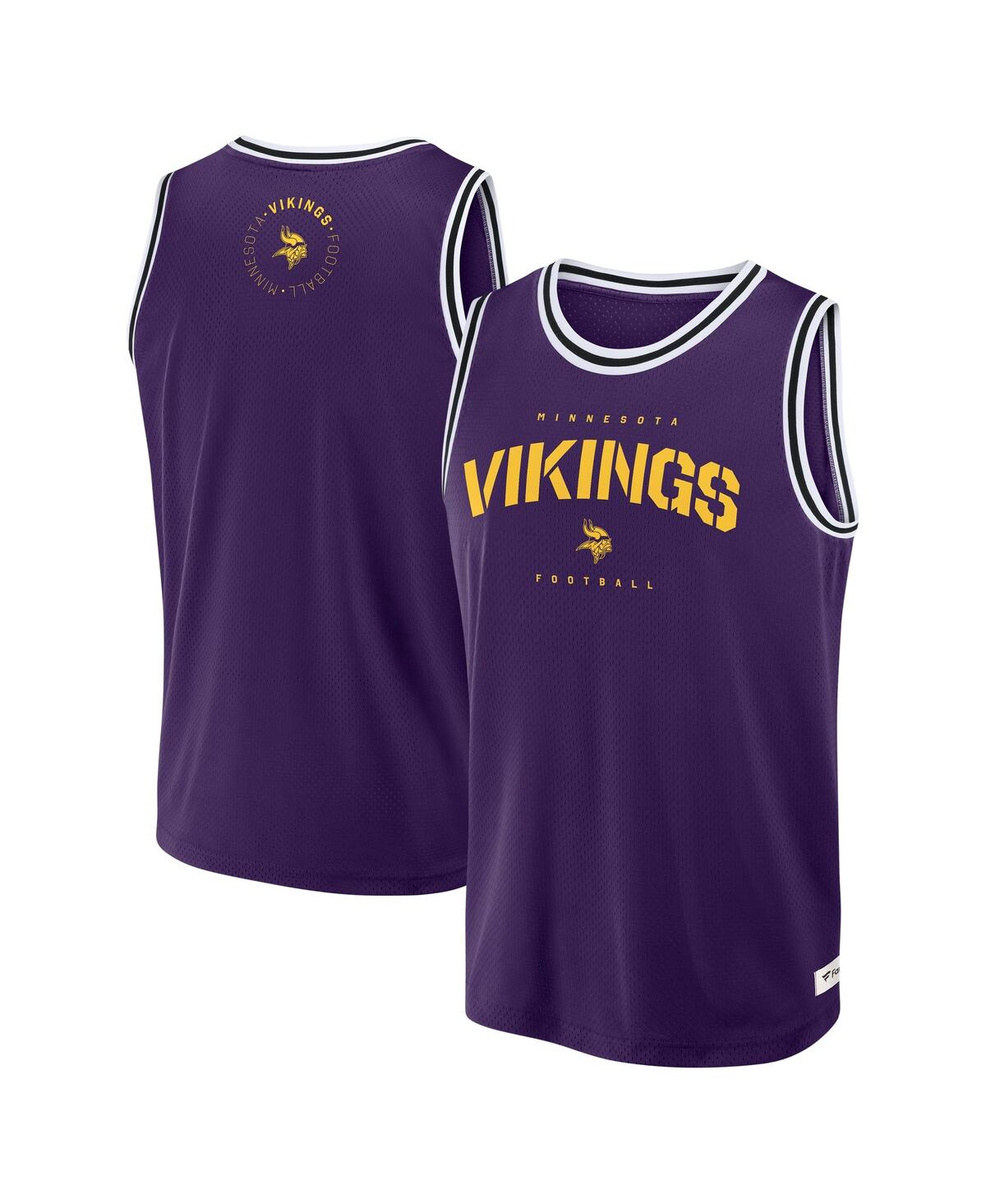 Men's Purple Minnesota Vikings Elements Future Ground Jersey Tank Top - Purple