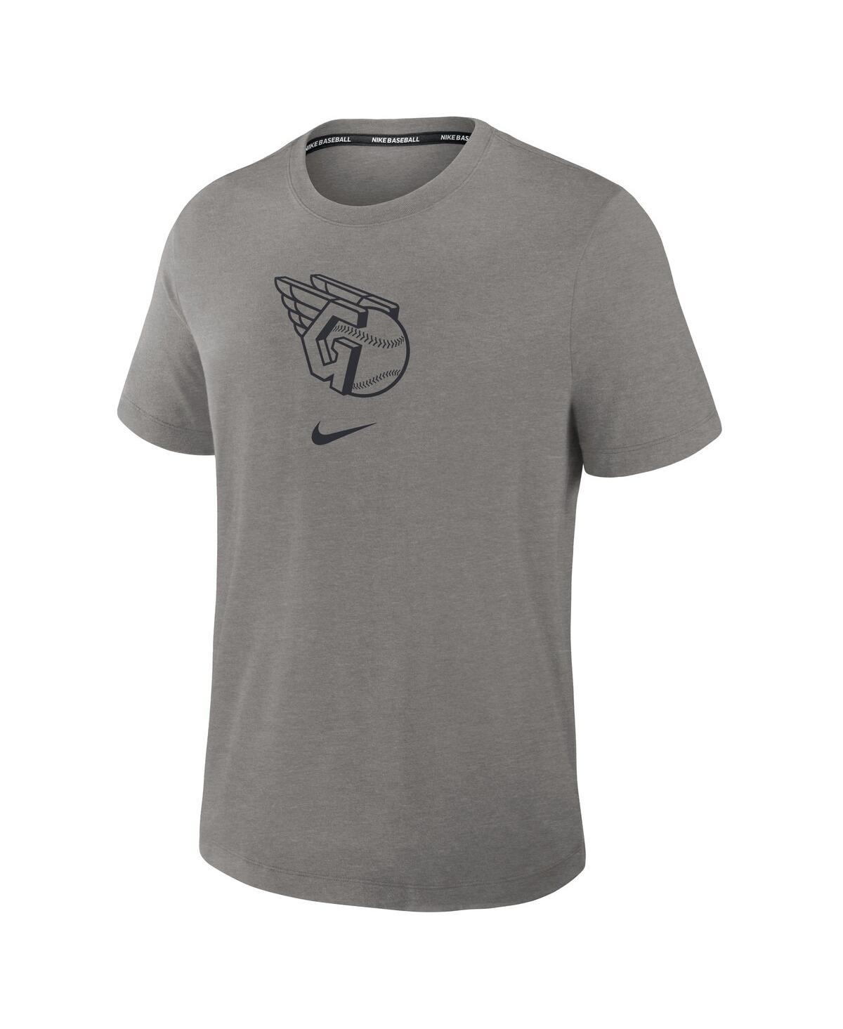 Nike Cleveland Guardians Authentic Collection Early Work  Men's Dri-fit Mlb T-shirt In Gray