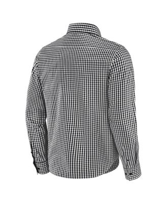 Men's Black Chicago Bears Dual Threat Long Sleeve Button-Up Shirt