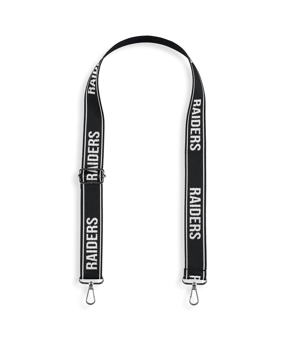 Wear By Erin Andrews Las Vegas Raiders Stadium With Team Color Trim Tote Bag In Transparent