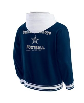 Men's&nbsp;NFL x Navy Dallas Cowboys Full-Snap Hoodie Jacket